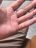 中國黃金（CHINA GOLD）素圈黃金戒指男足金天元古法戒指素圈指環(huán)三金結婚戒指七夕禮物 古法素圈戒指  約5.8g【14號-5-7天發(fā)貨】 【定制款不支持退貨退款，支持多退少補】 曬單實(shí)拍圖