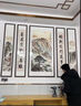 守燈人客廳裝飾畫福字新中式沙發(fā)背景墻掛畫百福圖高檔大氣2025新款壁畫 百福圖A款 150*50cm-雅致紅木框+有機玻璃 曬單實拍圖