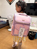 卡拉羊兒童書包小學生1-3-6年級減負護脊防下墜減壓男孩女生雙肩包背包 曬單實拍圖