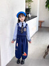 G.DUCKKIDS小黃鴨女童秋裝套裝朱迪兔子警官衣服2025新款兒童cos服裝春秋季 三件套 140 建議9~10歲【130-140cm】cm 曬單實(shí)拍圖