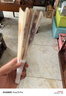 TaTanice 勵志文字七折扇學生夏季便攜扇子創(chuàng)意小禮品折疊扇兒童手搖扇子 曬單實拍圖