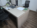 安美誠家具（ANMEICHENG FURNITURE）安美誠老板桌辦公室班臺辦公桌總裁桌經(jīng)理桌主管桌1.8*0.8米+側柜 曬單實(shí)拍圖