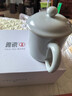 雅瓷汝窯茶杯陶瓷泡茶杯帶蓋辦公杯喝茶喝水茶具禮盒裝冰裂釉養(yǎng)正杯 汝窯養(yǎng)正杯 曬單實拍圖