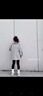 女童衛(wèi)衣春秋2025新款兒童春裝長袖打底衫長款小女孩早春洋氣上衣 套裝-衛(wèi)衣+推推褲 150 曬單實拍圖