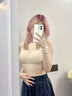 路讓宋內(nèi)衣女夏季小胸聚攏顯大無鋼圈粉底液文胸罩收副乳防下垂無痕露背 膚色 L /36/80AB 曬單實(shí)拍圖