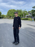 九牧王男褲休閑褲男2025夏季冰絲褲商務(wù)長褲直筒寬松薄款舒適新疆棉大碼 【冰絲】合體版+藏青+TB1EZ20153 33 .5碼175/84A(2.55)尺85cm 曬單實拍圖