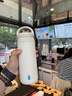 BlueBottleCoffee藍瓶咖啡日本現貨小藍瓶子杯子日本現貨便攜戶(hù)外女密封陶瓷內膽保溫咖啡杯 500ml聯(lián)名經(jīng)典款保溫杯 曬單實(shí)拍圖