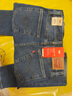 Levi's李維斯女復(fù)古721冬暖系列緊身加厚彈力牛仔褲 藍(lán)色 26/26 曬單實(shí)拍圖