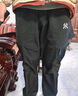 MR-90官方潮牌休閑褲男女款春秋季美式寬松直筒長(zhǎng)褲工裝沖鋒防水褲子男 黑色（NE01） XL （推薦體重125-145斤） 曬單實(shí)拍圖