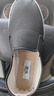 勵(lì)風(fēng)老北京布鞋千層牛筋底中國(guó)風(fēng)一腳蹬中老年爸爸休閑耐磨透氣黑鞋43 曬單實(shí)拍圖