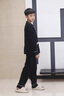 G.DUCKKIDS男童睡衣春秋款棉2025中大兒童家居服春季8長(zhǎng)袖9孩棉10兩件套裝12 黑色 313M口袋棉紗款 160 cm 建議身高155cm左右 曬單實(shí)拍圖