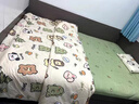 無印良品全棉學(xué)生床上三件套100%新疆長絨棉宿舍床單枕套被罩150*200cm 曬單實拍圖