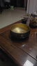 墨奢淳   純黃銅茶洗缸大號特大水盂功夫筆洗茶具盆配件高檔家用品中式 黑色銅茶洗-小號-口徑約15.5cm 曬單實(shí)拍圖