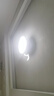 美的（Midea）風扇燈餐廳吊扇燈led臥室燈隱形扇葉遙控三防燈具熟睡風包安裝 曬單實拍圖