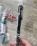 斑馬牌（ZEBRA）中性筆 0.5mm子彈頭簽字筆 學生標記筆走珠水性筆 C-JJ100 JELL-BE 藍色 3支裝 曬單實拍圖