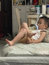 童泰夏季寶寶衣服輕薄上衣透氣男女兒童無(wú)痕吊帶背心2件裝藍(lán)色110cm 曬單實(shí)拍圖