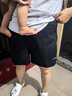 李寧運(yùn)動(dòng)短褲女夏季新款跑步冰絲速干休閑沙灘褲子瑜伽寬松三分褲 L 曬單實(shí)拍圖