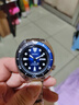 SEIKO精工SEIKO prospex系列 PADI潛水運(yùn)動(dòng)鮑魚機(jī)械機(jī)芯不銹鋼表帶夜光 SRPC25J1鮑魚藍(lán)黑盤 4R36機(jī)芯 44mm 曬單實(shí)拍圖