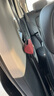 云車衛(wèi)仕汽車安全帶插銷硅膠套防撞防刮車載保險帶插座卡扣保護(hù)套改裝配件 阿拉斯紅【前排大插頭】2個裝 曬單實(shí)拍圖