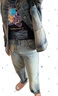Levi's?SilverTab?25春夏新款女士美式高街休閑BAGGY直筒牛仔褲 藍(lán)色 27 (31) 曬單實(shí)拍圖