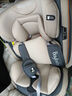貝倍適兒童安全座椅汽車通用0-4-12歲寶寶嬰兒旋轉(zhuǎn)車載isofix便攜坐椅 銀河灰（硬接口+支撐腿） 曬單實拍圖