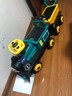 MOONCHILD高端兒童電動車四輪遙控汽車女孩雙人小孩寶寶玩具女孩生日禮物 【電動款】墨綠色火車頭+2節(jié)黃車 雙驅(qū)動 曬單實(shí)拍圖