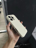 品勝 適用蘋果16Pro手機殼 iPhone16Pro柔性液態(tài)殼全包防摔抗指紋防磨防震親膚男女款超薄軟殼 古董白 曬單實拍圖