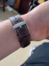適用華為手表表帶真皮GT5/GT4/GT3/watch4/3PRO/buds運(yùn)動(dòng)真皮表帶 深棕【甄選真皮 華為同款】 【接口寬度】22mm 曬單實(shí)拍圖