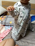 家妮兒睡袋嬰幼兒防踢被空調(diào)服睡衣春夏秋季薄款長袖連體寶寶兒童家居服 80cm熊貓睡袍 曬單實拍圖