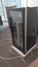 美的（Midea）140升家用冷柜冰吧紅酒柜客廳辦公室別墅低音冷藏柜茶葉飲料水果保鮮柜小型即食冰箱  JC-140GEM 曬單實(shí)拍圖