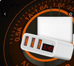 科沃【提速100%】充電頭3.4A三口USB充電器5V2A/1A多口快充適用于蘋(píng)果華為三星oppo小米手機(jī)iPad通用 曬單實(shí)拍圖