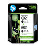 惠普（HP）682原裝黑色雙支裝墨盒 適用hp 2336/2775/2776/2777/2778/2779/4175/4178/6078/6478打印機 曬單實拍圖