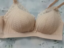 曼妮芬【調(diào)整型文胸】性感聚攏側(cè)收胸罩內(nèi)衣女無鋼圈聚 111 膚色2 80A (上薄下厚聚攏杯) 曬單實拍圖