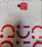 名創(chuàng)優(yōu)品（MINISO）短袖男純棉休閑寬松夏季圓領(lǐng)百搭青少年潮流半袖t恤 淺米 3XL 曬單實(shí)拍圖