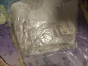 三彩【煙雨芙蓉】2024冬季新款新中式提花鵝絨服圓領盤扣羽絨服C 米白色花卉 L 165/88A 曬單實拍圖