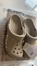 crocs卡駱馳洞洞鞋貝雅男鞋女鞋輕便耐磨一腳蹬拖鞋休閑鞋|10126 卵石色-2V3 41 /42(260mm) 曬單實(shí)拍圖