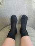 夢(mèng)特嬌冰絲襪子男夏季男士絲襪超薄款中筒襪休閑商務(wù)襪透氣防臭吸汗男襪 曬單實(shí)拍圖