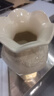 范爺家藝術(shù)浮雕花瓶高級感奶油色玫瑰仿真花干花客廳插花桌面花器擺件 曬單實(shí)拍圖