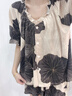 妮狄婭睡衣女夏季柔軟棉短袖開衫甜美短褲時尚復古中國風家居服套裝 古巴沙色TF25242 L 【參考體重105-125斤】 曬單實拍圖