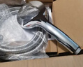 摩恩（MOEN）淋浴花灑5功能增壓手持噴頭230mm增壓頂噴99132ECH花灑套裝 曬單實(shí)拍圖
