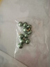 五彩香仿珍珠扣子圓形紐扣襯衣扣子衣服裝飾襯衫紐扣彩色珍珠扣子輔料 綠色【10顆裝】 10mm 曬單實(shí)拍圖