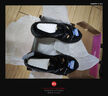 斯凱奇（SKECHERS）涼鞋女士夏季厚底休閑運(yùn)動(dòng)女鞋透氣軟底包頭可頌鞋沙灘鞋141477 曬單實(shí)拍圖