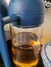 小熊（Bear）油壺廚房 油瓶油罐調(diào)料瓶玻璃油瓶醬油瓶自動(dòng)開合不掛油 600ml  曬單實(shí)拍圖