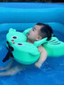 貝恩拉嬰兒游泳圈 0-5歲 兒童游泳圈 嬰兒泳圈腋下防側翻寶寶洗澡玩具 小金魚薄荷綠【3個月-5歲】 曬單實拍圖