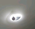 鹿屋 過道燈走廊燈北歐led吸頂燈簡約現(xiàn)代房間燈具客廳餐廳燈主臥室燈 白色 葉子款【23*26CM】三色 曬單實(shí)拍圖