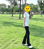 艾舞戈舞蹈褲女練功服直筒微喇形體跳舞瑜伽褲子 黑色 M碼 曬單實拍圖