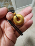 周生生七夕古法黃金項(xiàng)鏈 足金平安扣吊墜繩鏈款90496Z計(jì)價(jià) 70厘米15.8克 曬單實(shí)拍圖