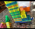 布魯奇彩窗磁力片兒童玩具男孩3-6歲磁力積木磁性益智玩具1-3歲生日禮物 曬單實(shí)拍圖