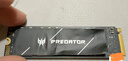 宏碁掠奪者（PREDATOR）512G SSD固態(tài)硬盤 M.2接口(NVMe協(xié)議) GM7系列｜NVMe PCIe 4.0讀速7200MB/s  AI電腦存儲配件 曬單實拍圖