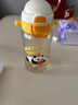 如山兒童PPSU水杯寶寶雙直飲吸管杯嬰幼兒家用外出便攜防摔學(xué)飲杯 曬單實拍圖